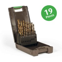 Reisser HSS Cobalt Drill Set  (19pc) 1.0-10.0mm With Storage Case £39.99